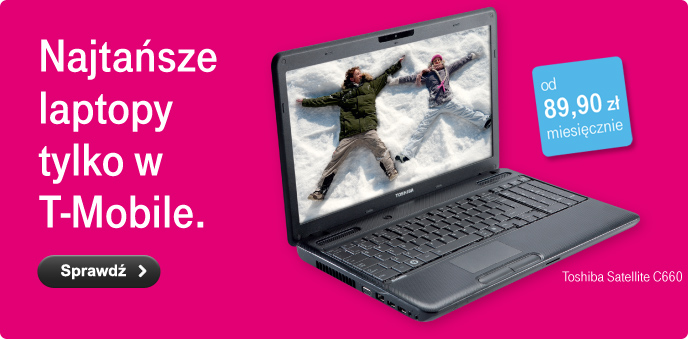 Najta�sze laptopy tylko w T-Mobile.