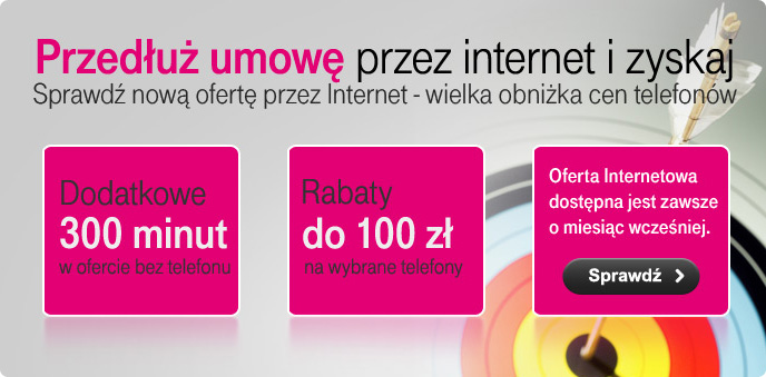 Przed�u� umow� przez Internet i zyskaj