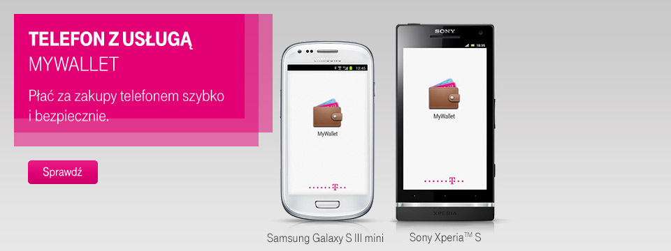 P�a� za zakupy telefonem z us�ug� MyWallet
