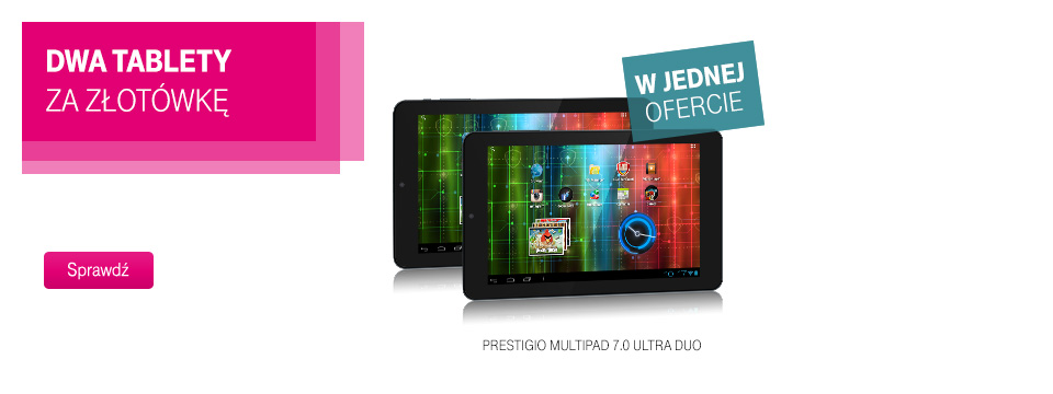 2 tablety, modem i router za z�ot�wk�