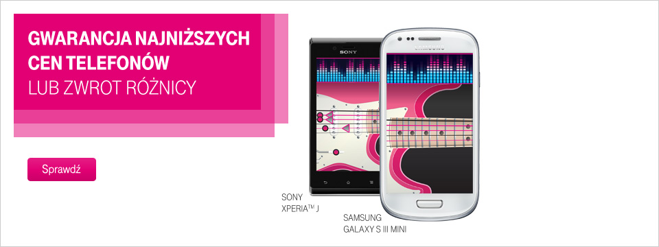 Gwarancja najni�szych cen telefon�w