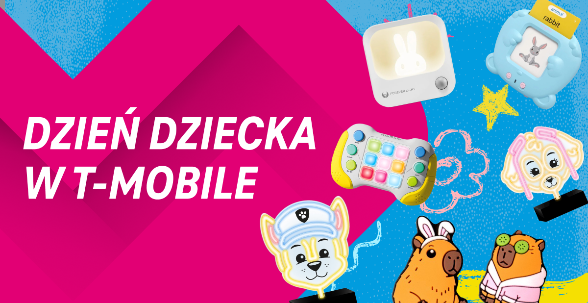 Dzień Dziecka z niespodzianką - odbierz upominek przy transakcji w sklepie T-Mobile