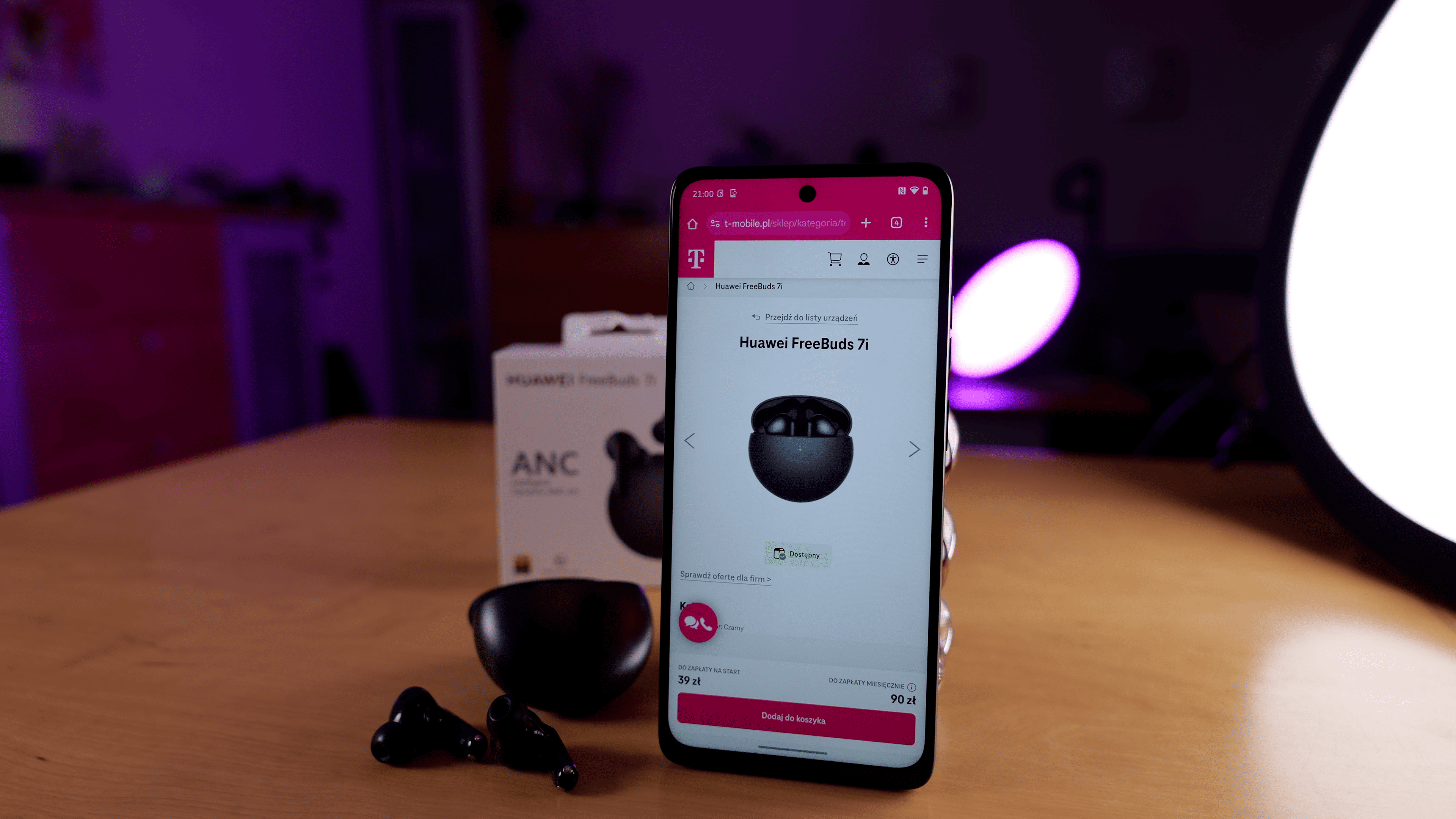 Inteligentne ANC i bateria na maraton. Recenzja Huawei Freebuds 7i
