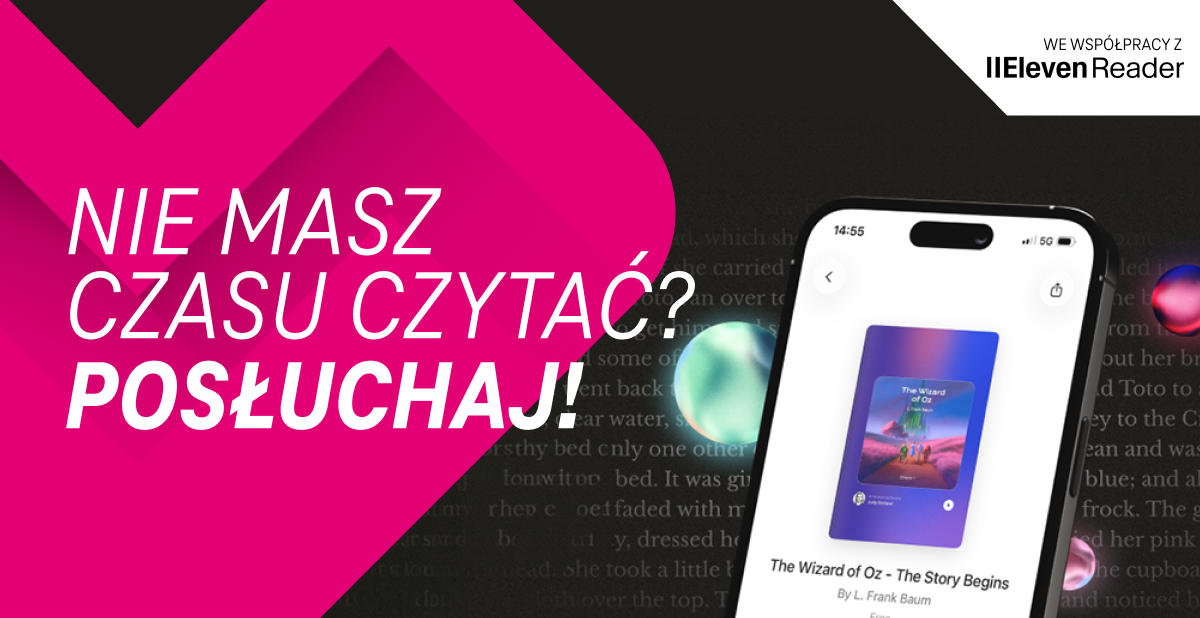 12 miesięcy ElevenReader Ultra za 0 zł!