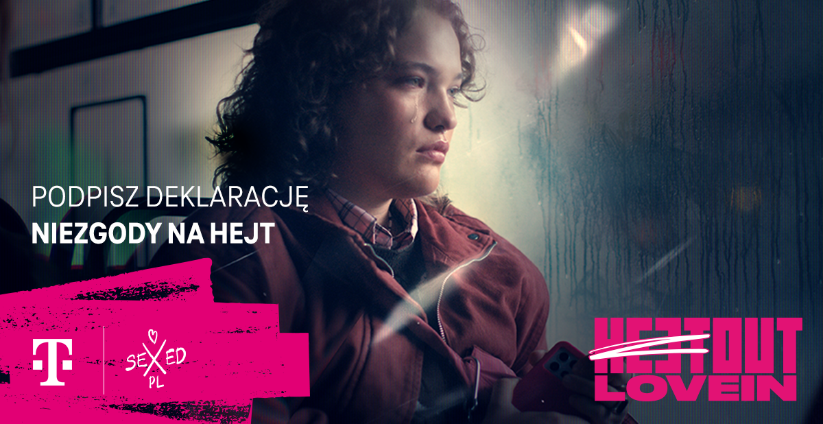 #HejtOutLoveIn – nie bądź obojętny, reaguj!