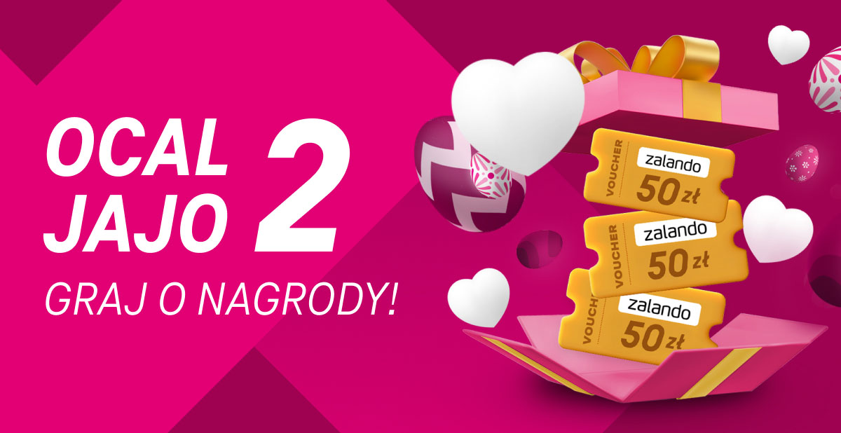 Wielkanocna gra zręcznościowa powraca w wielkim stylu. Graj w „Ocal jajo 2”, bo jest o co grać! 