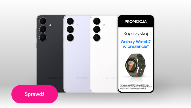 telefony Samsung z serii GalaxyS25 FE pokazane przodem i tyłem