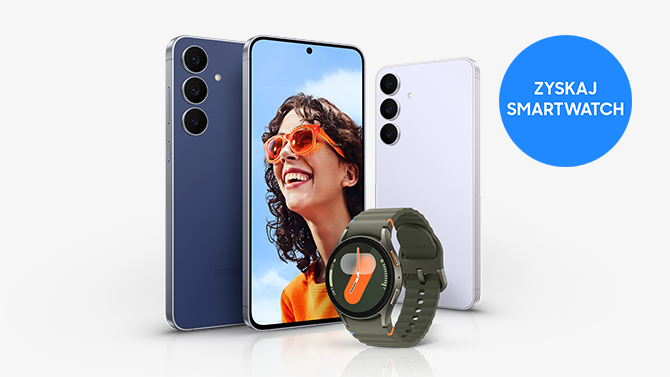 Smartfony z serii Galaxy S25 FE i zegarek Galaxy Watch7