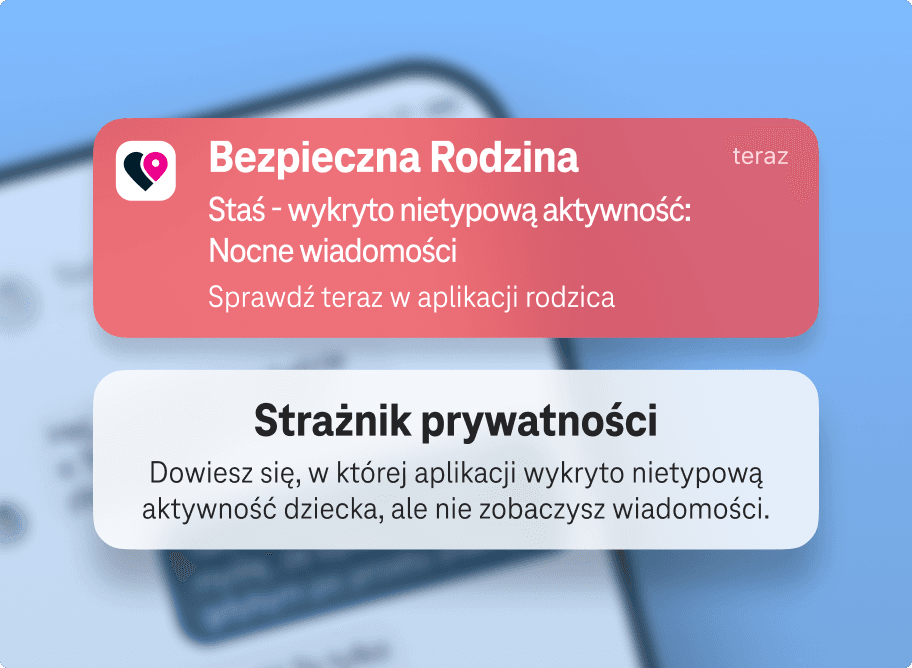 Blokada treści w aplikacji bezpieczna rodzina