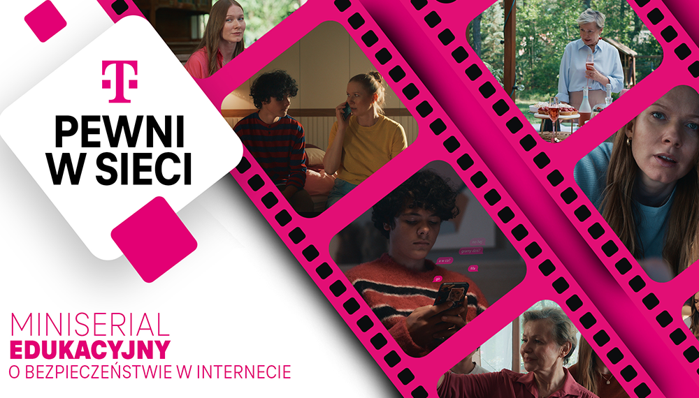 Jak być bezpiecznym w sieci? Dowiedz się z najnowszego miniserialu edukacyjnego „Pewni w sieci”!