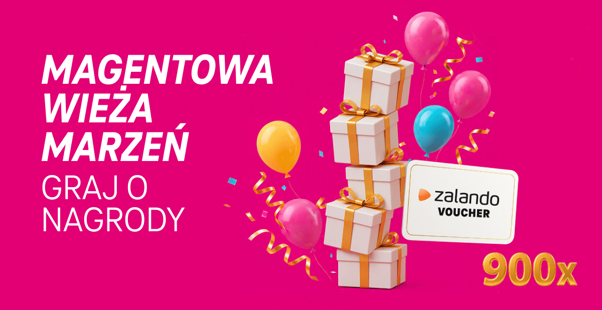 MAGENTOWA WIEŻA MARZEŃ - urodzinowa gra w Magenta Moments