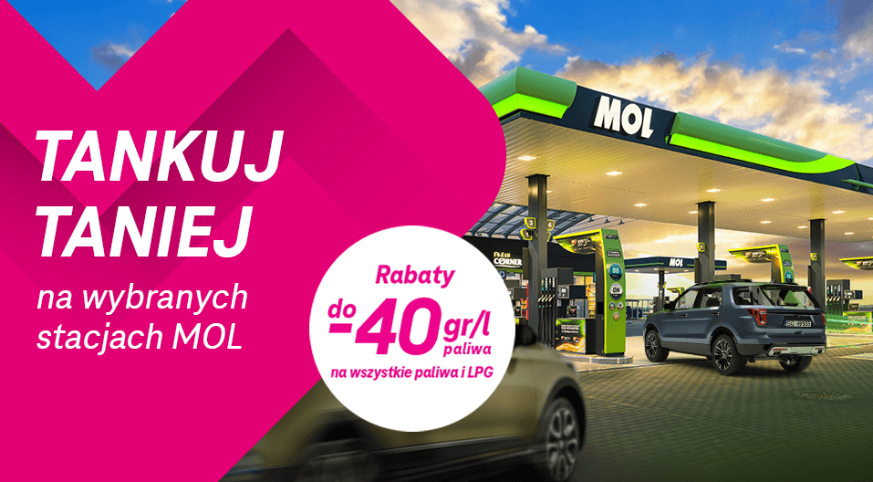 Rabat do -40gr/l na wszystkie paliwa i LPG