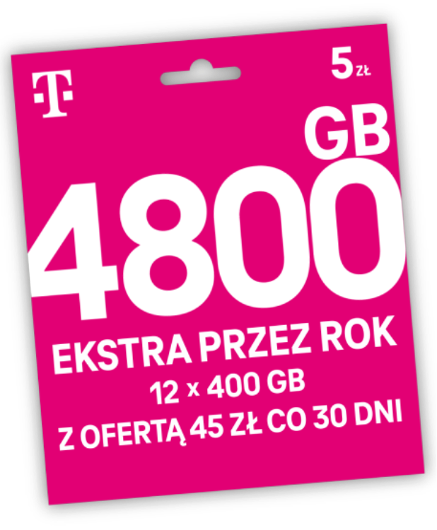 T-Mobile na kartę bez limitów