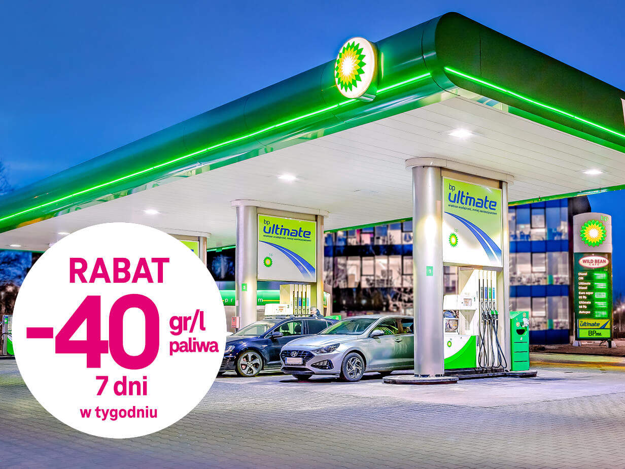 rabat: -40gr/l 7 dni w tygodniu