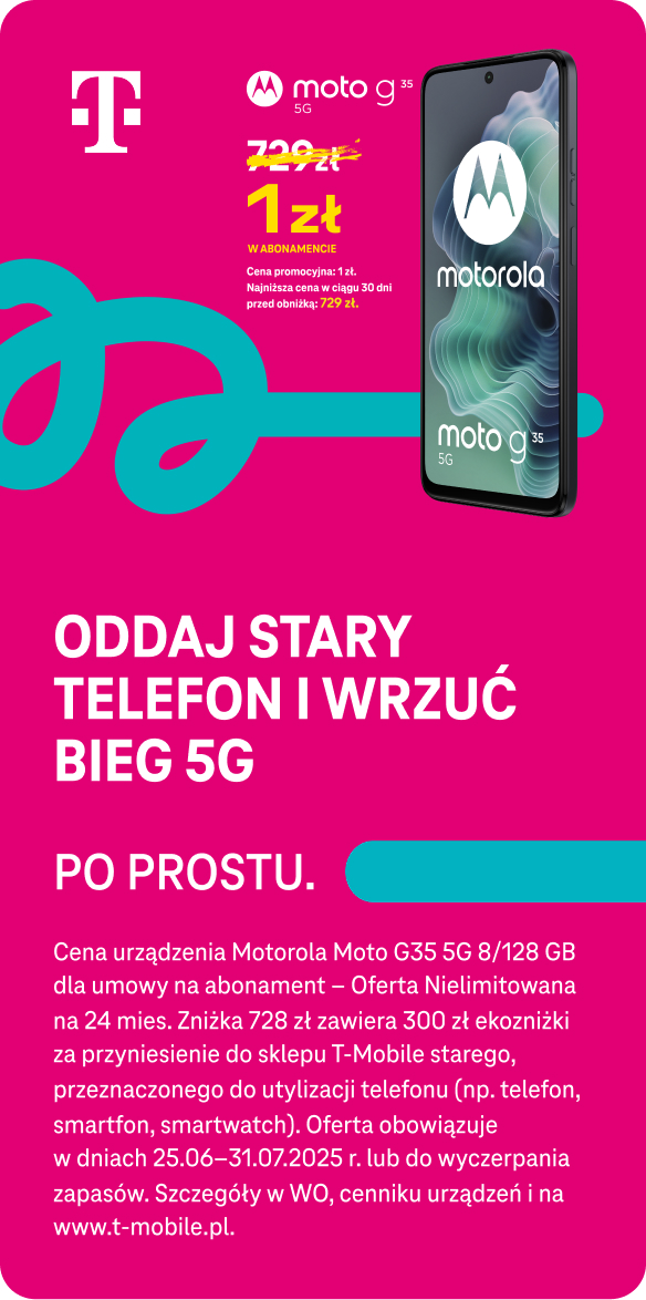 Oddaj stary telefon.