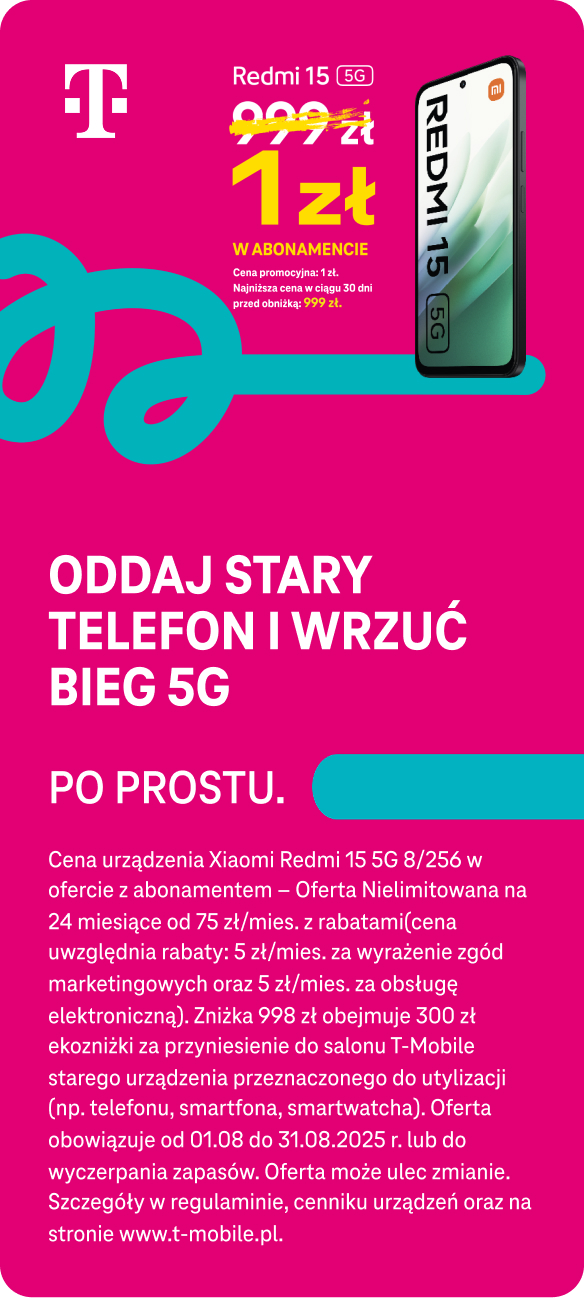 Oddaj stary telefon.