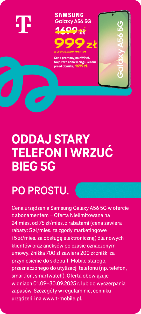 Oddaj stary telefon.