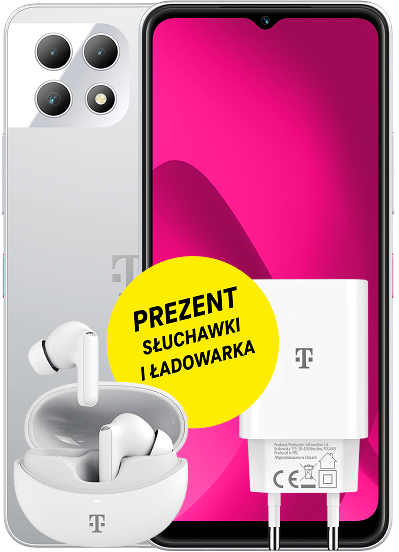 T Phone 2 5G (2024)
6/128GB + akcesoria Ładowarka i słuchawki 
