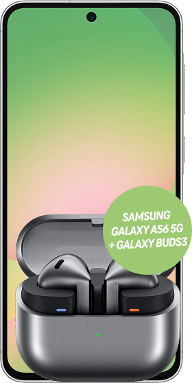 Samsung Galaxy A56 5G + Galaxy Buds3