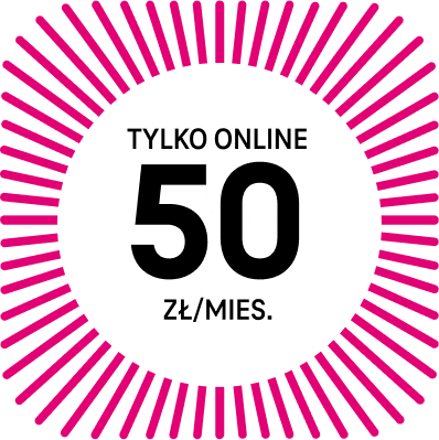tylko online 50zł miesięcznie