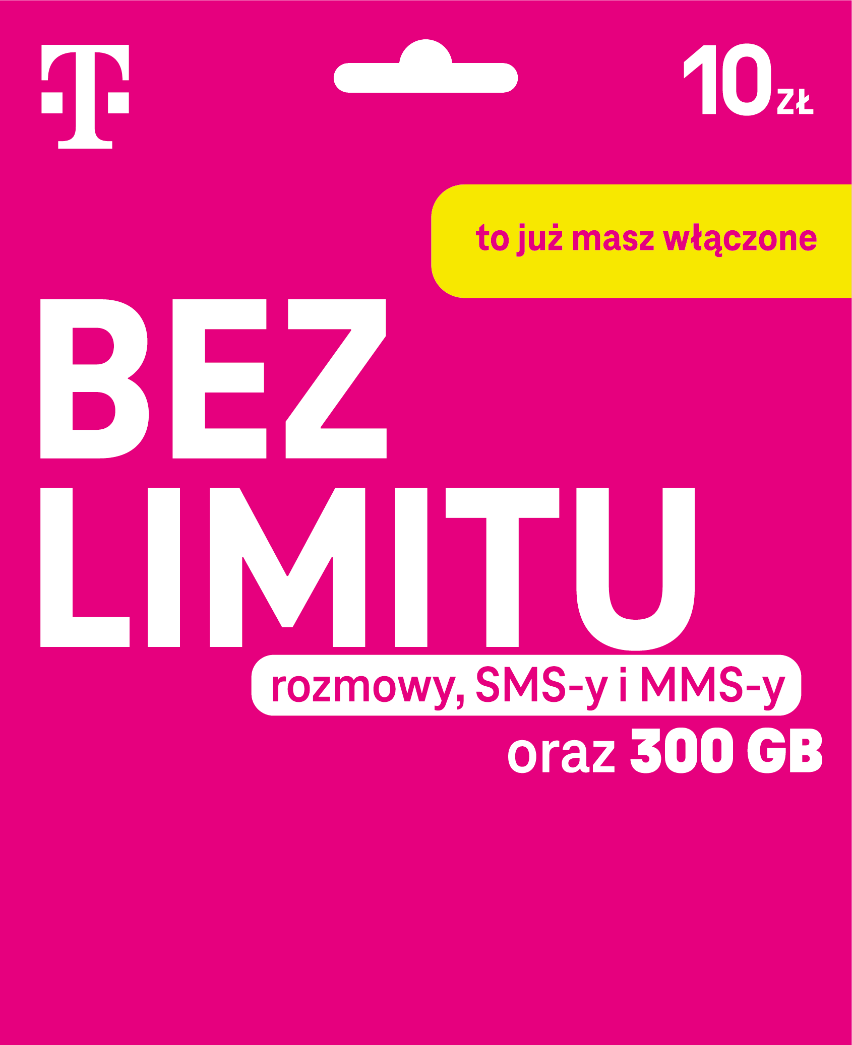 Starter T-Mobile na kartę 10 zł, Żabka