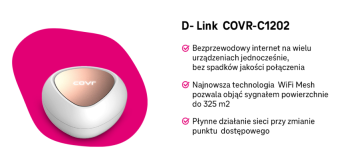 Poznaj wzmacniacz D-Link COVR-C1202