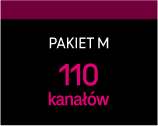Pakiet M - 110 kanałów