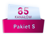 Pakiet S - 85 kanałów