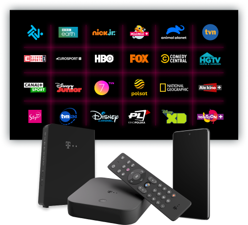 Magenta TV plus nielimitowany internet domowy 300 MB/s