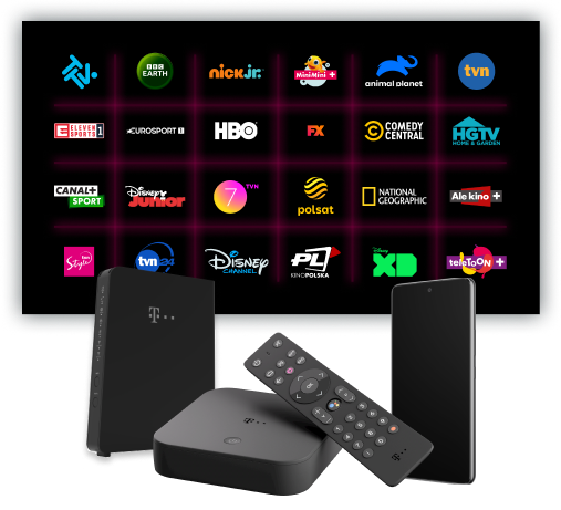 Magenta TV plus nielimitowany internet domowy 300 MB/s