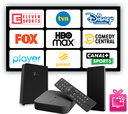 Magenta TV plus nielimitowany internet domowy 300 MB/s