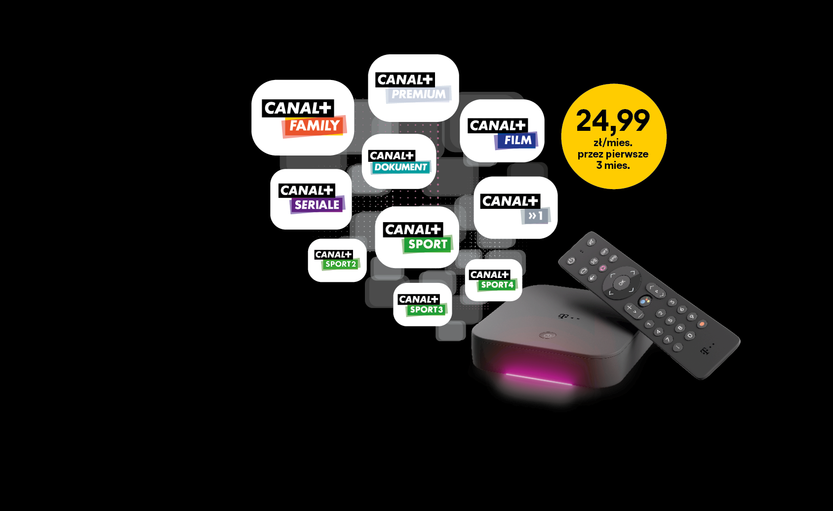 canal + prestige - cena pakietu 24,99 miesięcznie