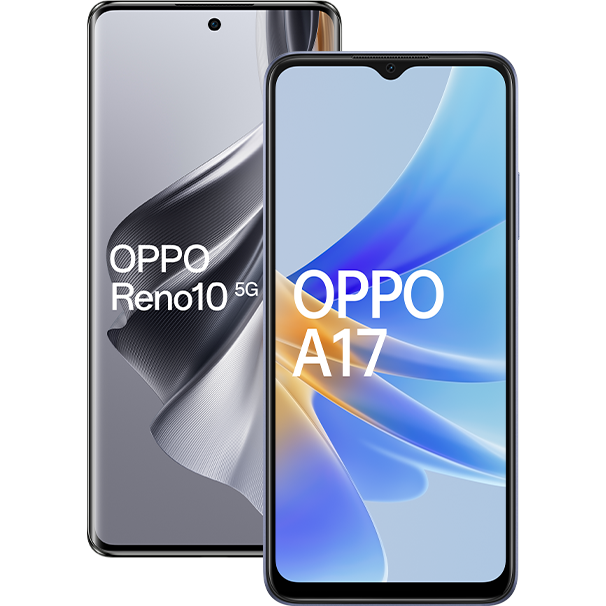 OPPO Reno10 5G + OPPO A17
