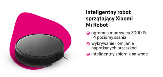 Inteligentny robot sprzątający Xiaomi Mi Robot