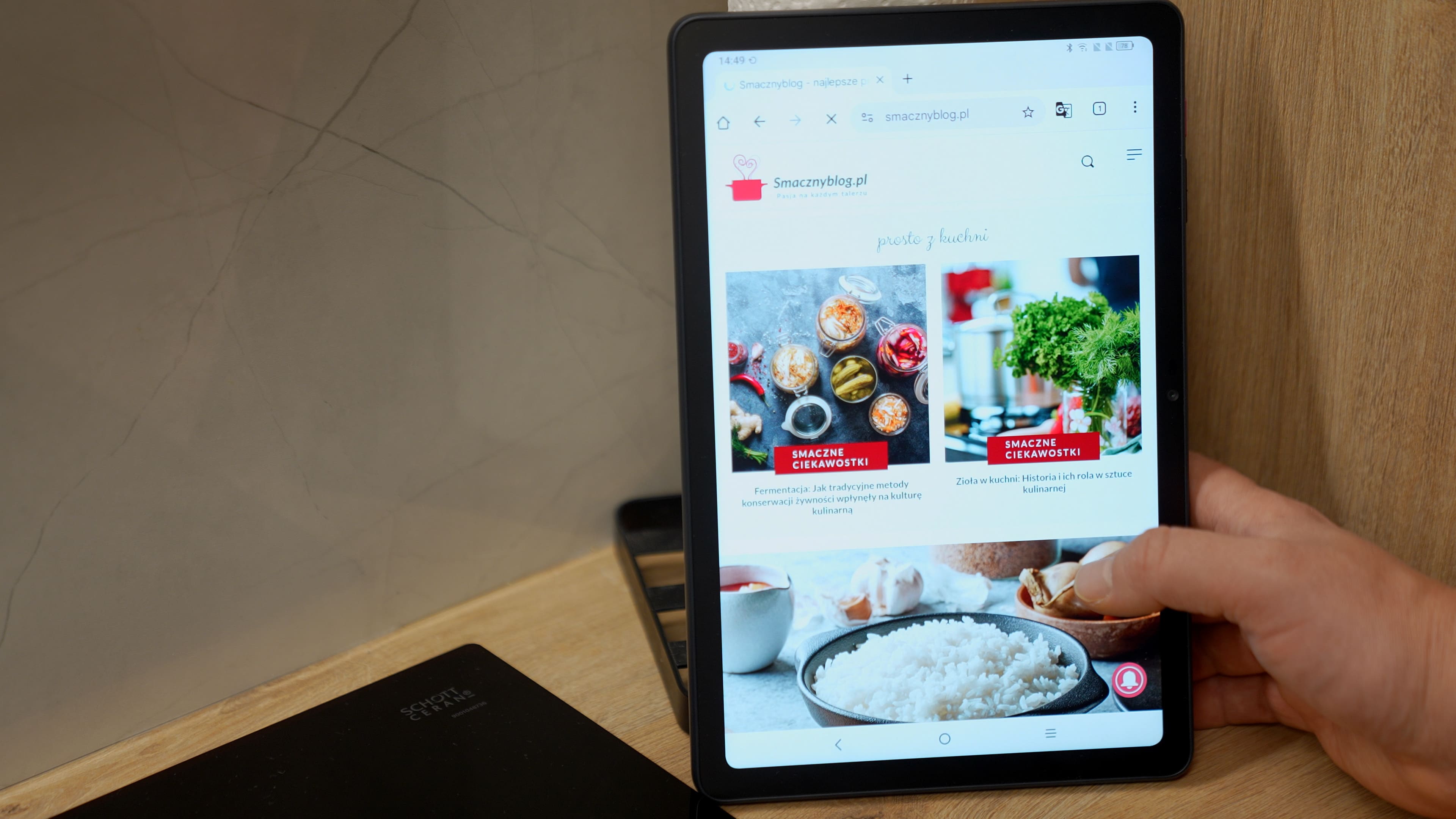 T-Tablet 2 - wyświetlacz