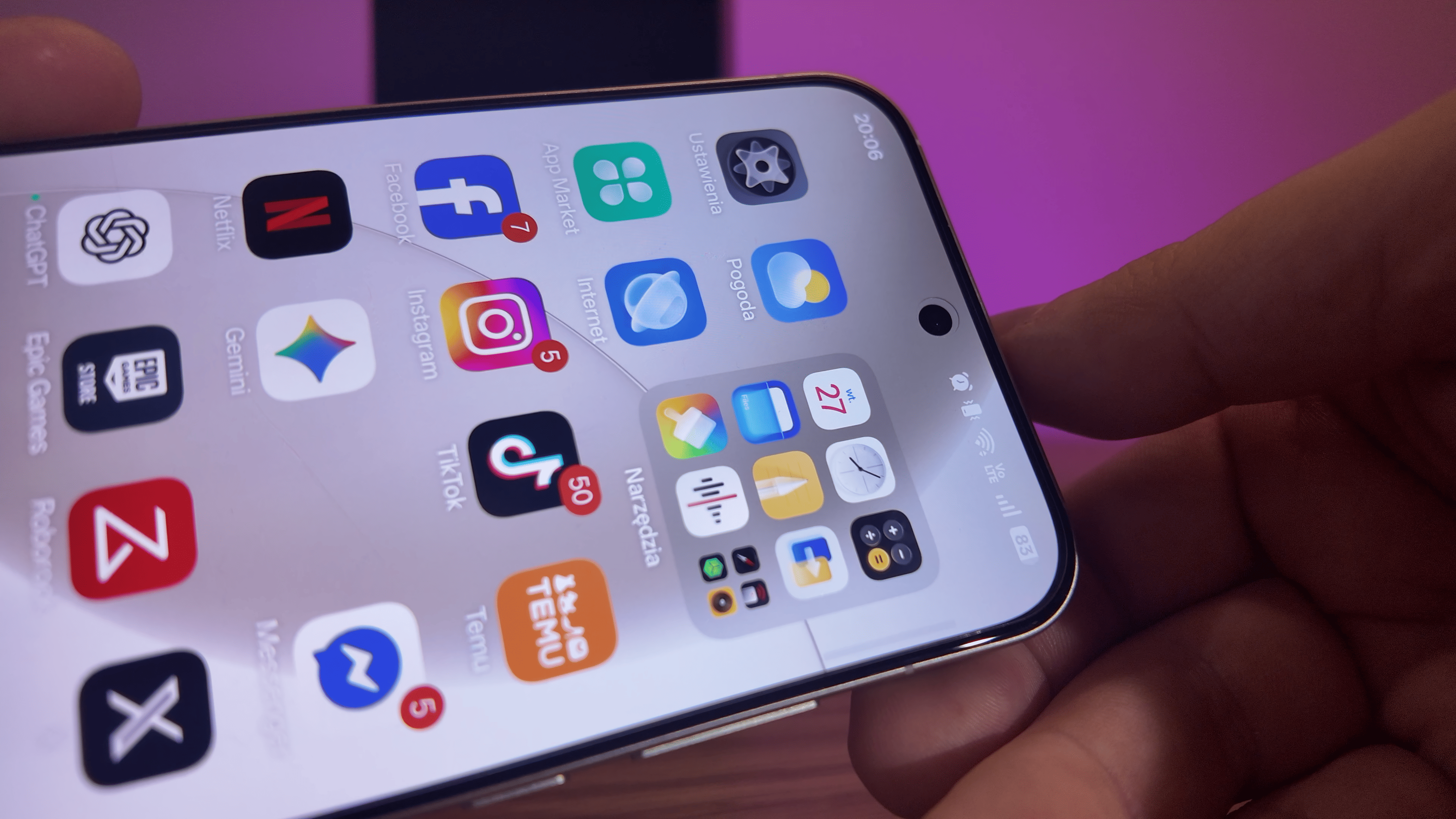 Wyświetlacz Realme GT8 Pro