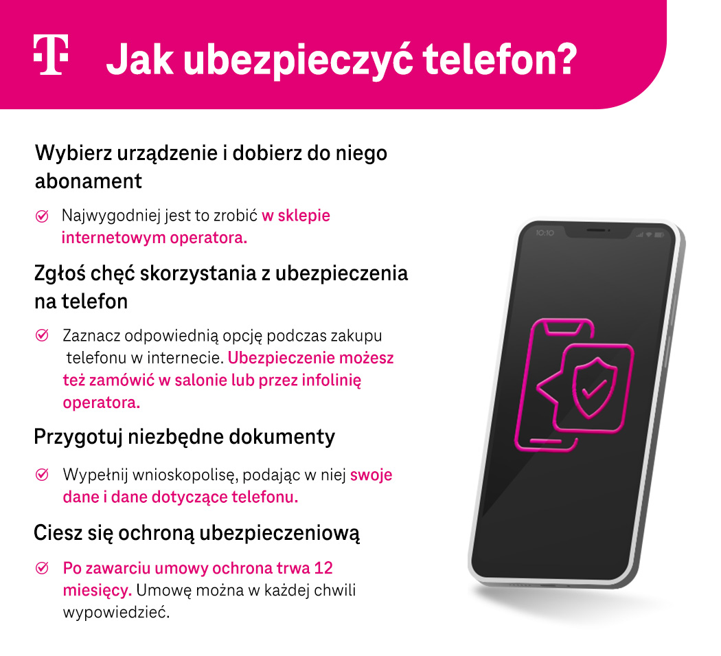 Jak ubezpieczyć telefon? - Infografika