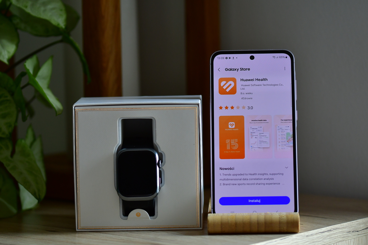 Huawei Watch D2 - aplikacja Huawei Health