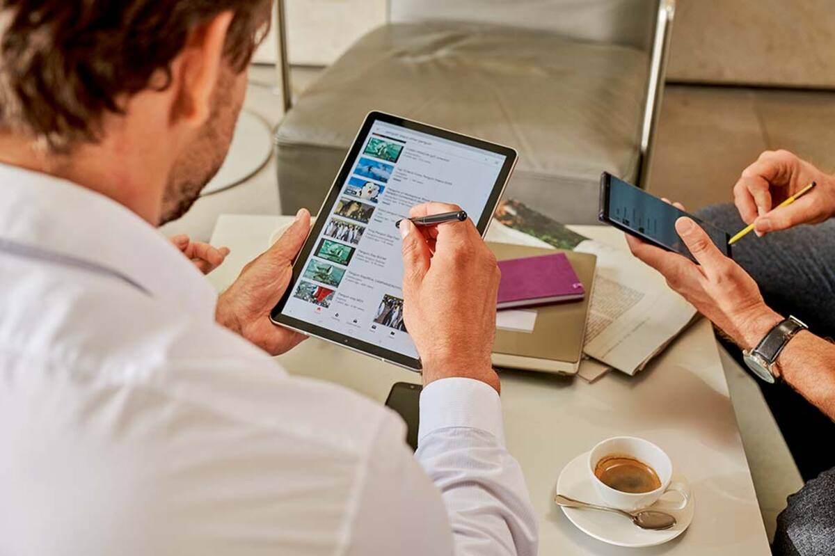 Wydajny tablet pomaga w każdej pracy