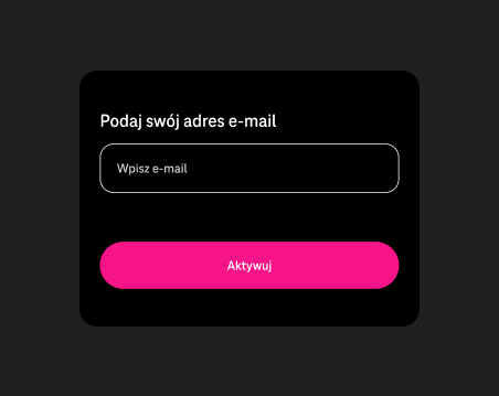 <img src="204.png" alt="Formularz podania adresu e-mail w aplikacji Mój T-Mobile">