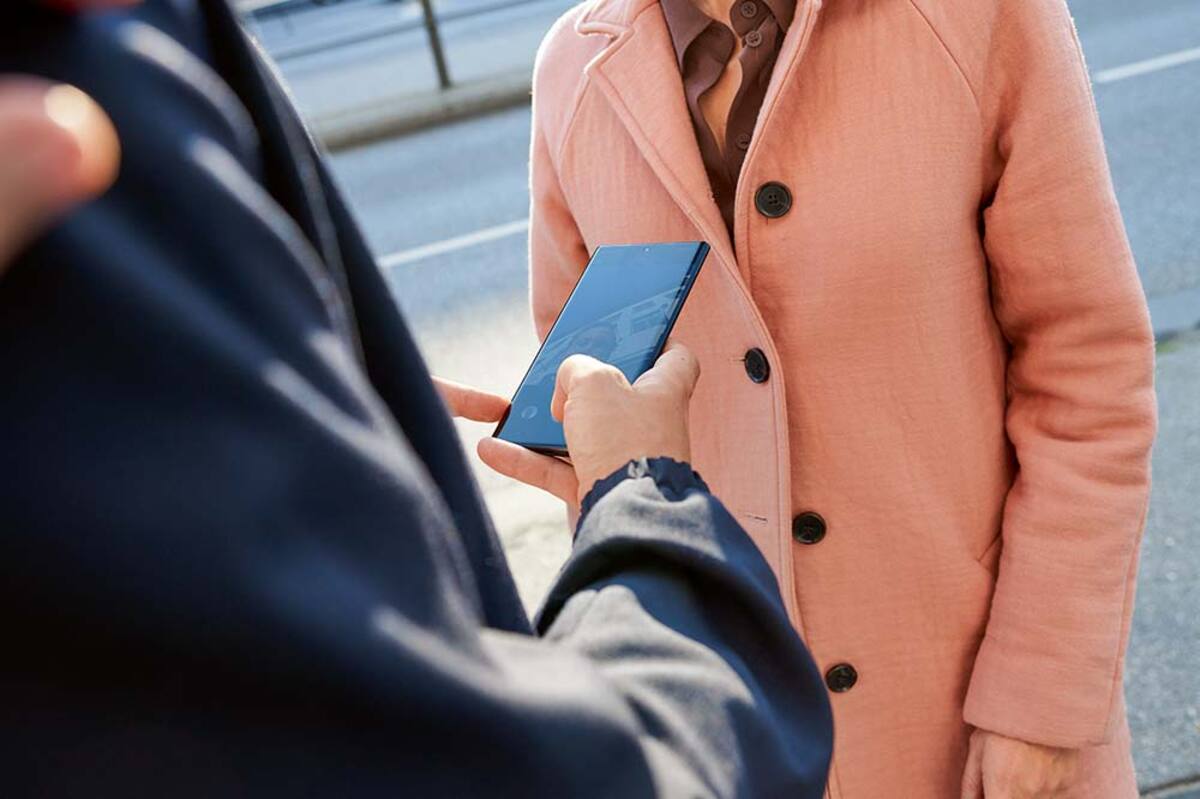 Korzystanie ze smartfona